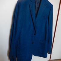 Giacca/Blazer uomo spigato taglia 52 colore blue