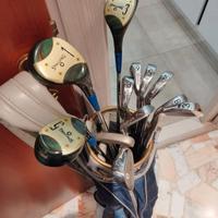 Spalding Rebel Iron Set Completo + Sacca anni '90