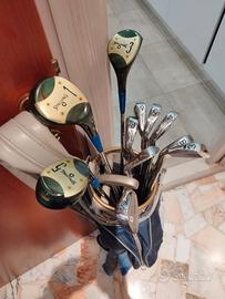 Spalding Rebel Iron Set Completo + Sacca anni '90