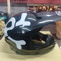 Casco cross motocross DMD carbonio taglia M