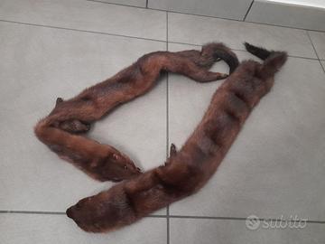 colli di pelliccia vera con agganci per cappotto