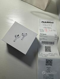 AirPods Pro 3 Apple nuovi sigillati con scontrino