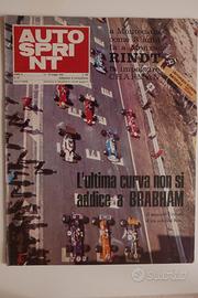 Riviste autosprint anno 1970 1971