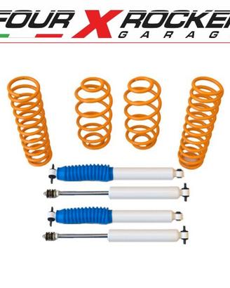 ASSETTO KIT RIALZO +5/6 cm TYREX JEEP WRANGLER TJ