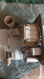 kit illuminazione indoor agro crescita fioritura c