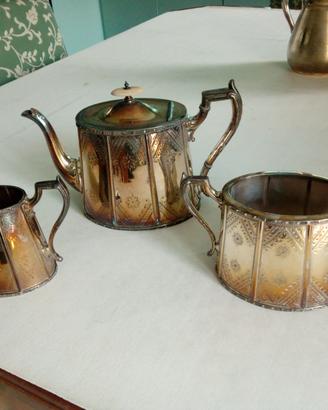Teiera caffettiera 3 pz