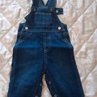 salopette bimbo 6-9 mesi