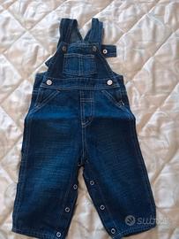 salopette bimbo 6-9 mesi