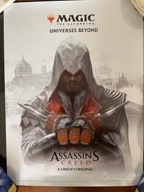 Poster Assassin’s Creed x Magic the Gathering mtg