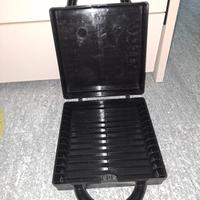 Porta cassette audio / musica da 24 spazi