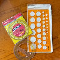 Set cerchiometro e goniometro + uno gratis