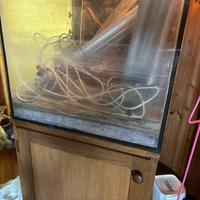 acquario 200lt  con mobiletto