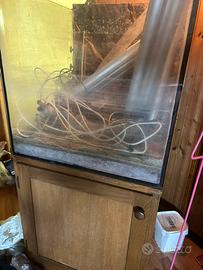 acquario 200lt  con mobiletto