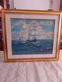 Quadro olio su tela
