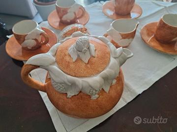 Servizio da the ceramiche Nove(Bassano del Grappa)