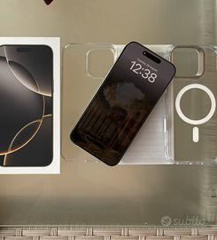 Iphone 16 pro max - 512gb - come nuovo - garanzia
