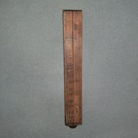 Metro pieghevole antico John Rabone & Sons 3F – 3