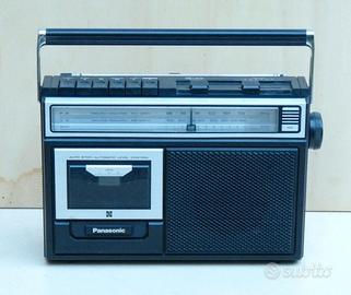 Panasonic RX-1250 FM-AM Radio Cassette Recorder