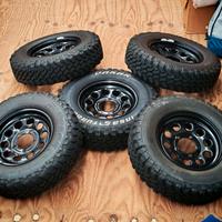 Cerchi e gomme per Suzuki Jimmy, vitara, samurai