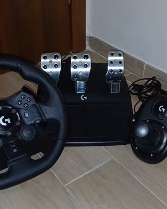 Logitech G923 + H Shifter (PC/PS4/PS5)