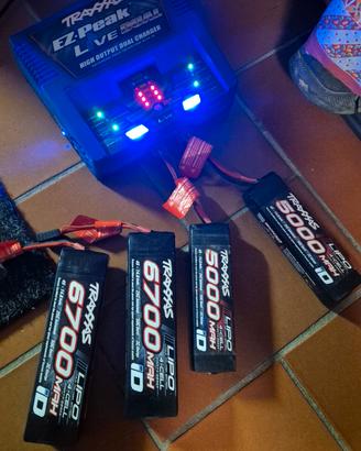 Traxxas caricabatterie EZ peak dual ID + batterie