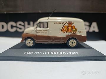 Modellino di Fiat 615 (1952) in scala 1/43