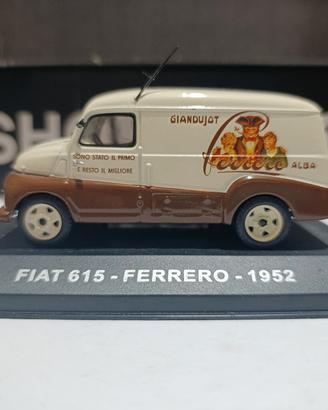 Modellino di Fiat 615 (1952) in scala 1/43