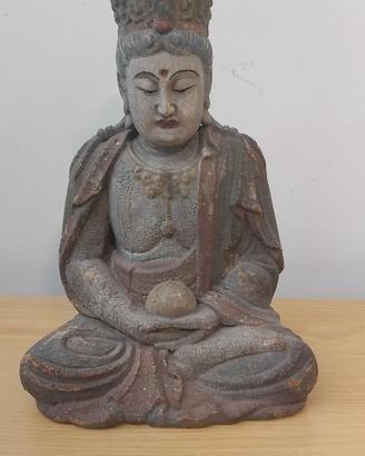 scultura lignea buddah