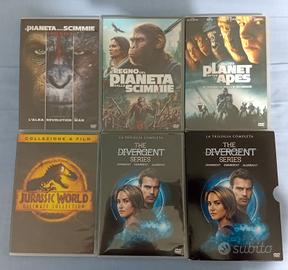 Set cofanetti dvd come nuovi