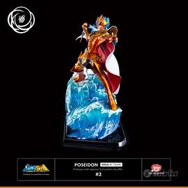 Poseidone Nettuno statua Tsume cavalieri zodiaco