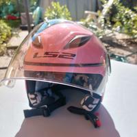 LS2, Casco Moto per Bambini FUNNY Pink, M