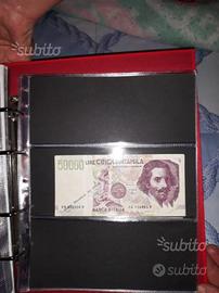 Banconota della lira 50000 originale