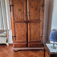 Armadio Orientale legno, lavorazione artigianale