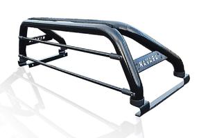 Nissan Navara D40 Roll bar nero protez.cabina