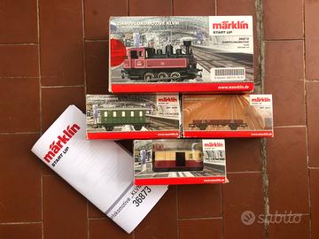 trenini MARKLIN loco digitale KLVM 36873 + vagoni