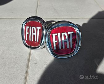 Coppia Stemmi Fiat Bravo (2007-2014) ANT e POST