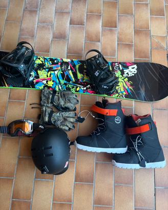 Attrezzatura Snowboard