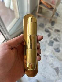 Maniglie Olivari originali in ottone satinato