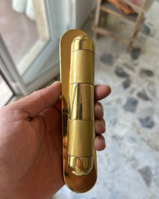 Maniglie Olivari originali in ottone satinato