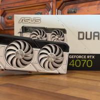 ASUS Dual GeForce RTX 4070 OC Edition White