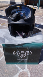 Casco jet NOS NS1 + Maschera