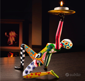 Scultura Portacandela Tom's Drag-Acrobata Vivienne