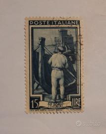 francobollo Italia lo scalo liguria