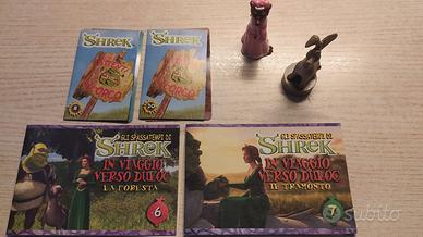 Collezione due mini personaggi Shrek. Mulino bianc