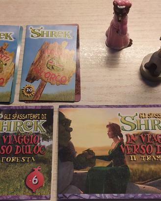 Collezione due mini personaggi Shrek. Mulino bianc