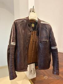 Giacca giubbotto pelle Belstaff Hero M