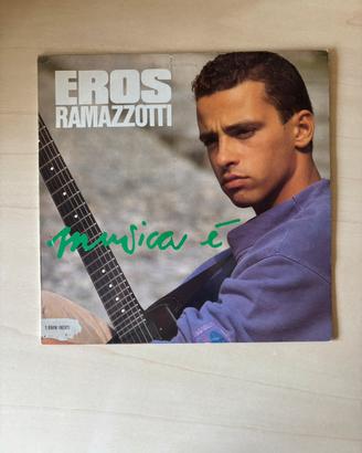 5 Vinili LP Eros Ramazzotti - Vintage anni 80/90