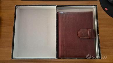 organizer diario in pelle renato balestra vintage