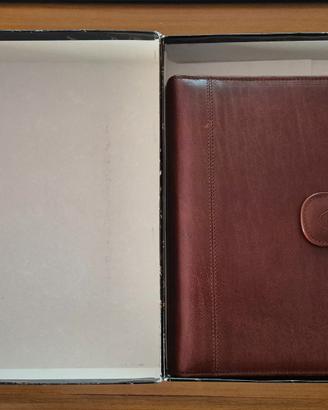 organizer diario in pelle renato balestra vintage