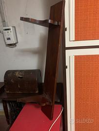 tre mensole il legno antico